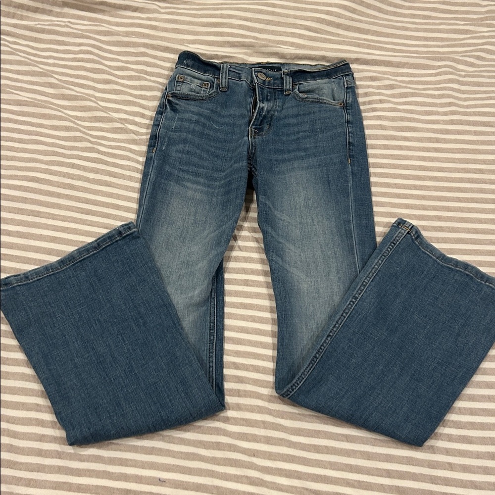 Aeropostale Women’s High Rise Flare leg Jeans sz 0 reg